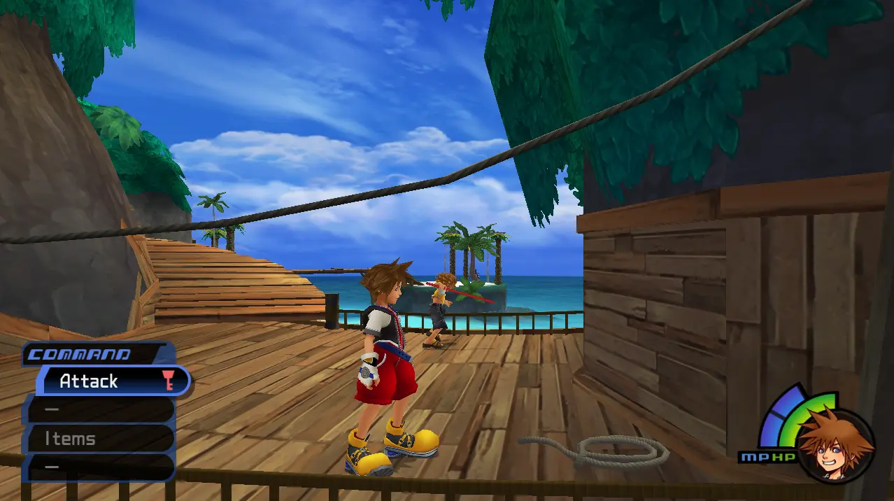 Destiny Islands Seashore Gather Rope (Day 1)